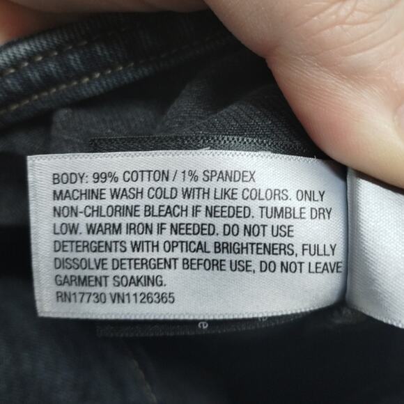 Universal Thread NWT Juniors Size 17 Black Slit Front Halter Neck Denim Dress - Picture 6 of 8